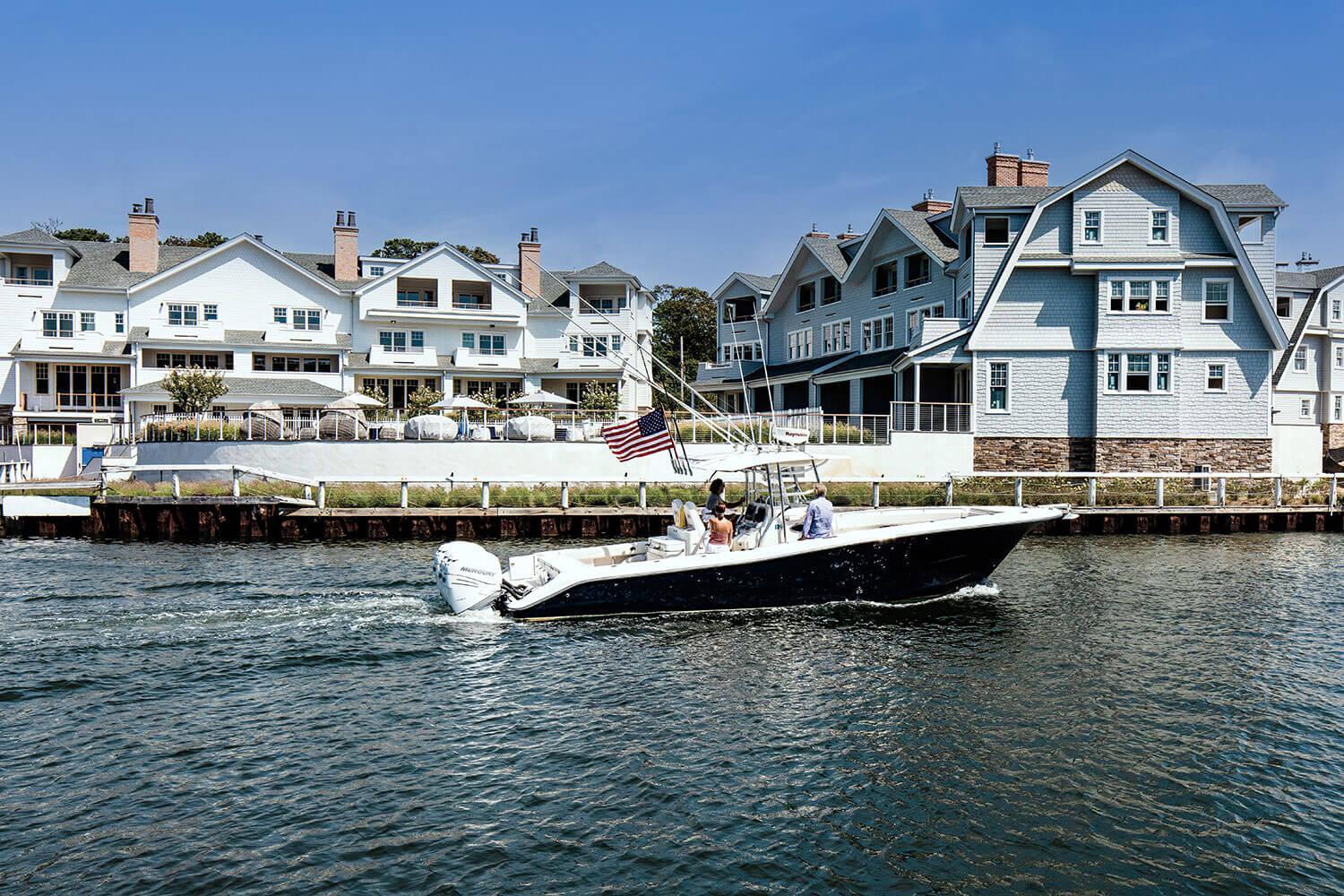 Canoe Place Waterfront Residences Hampton Bays Exterior foto